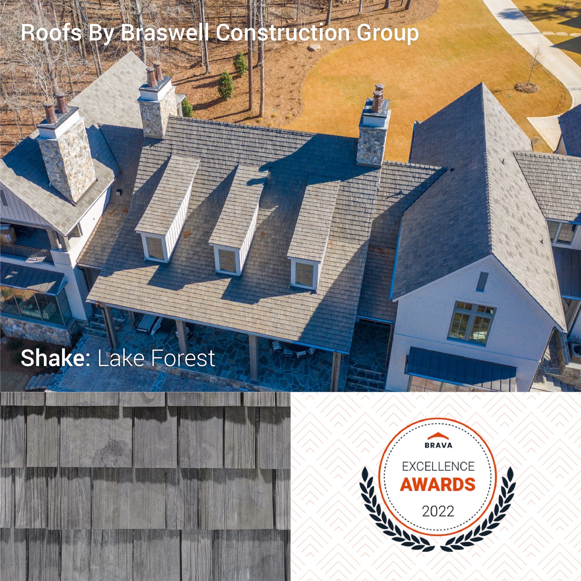 Braswell Construction Group Shake: Lake Forest