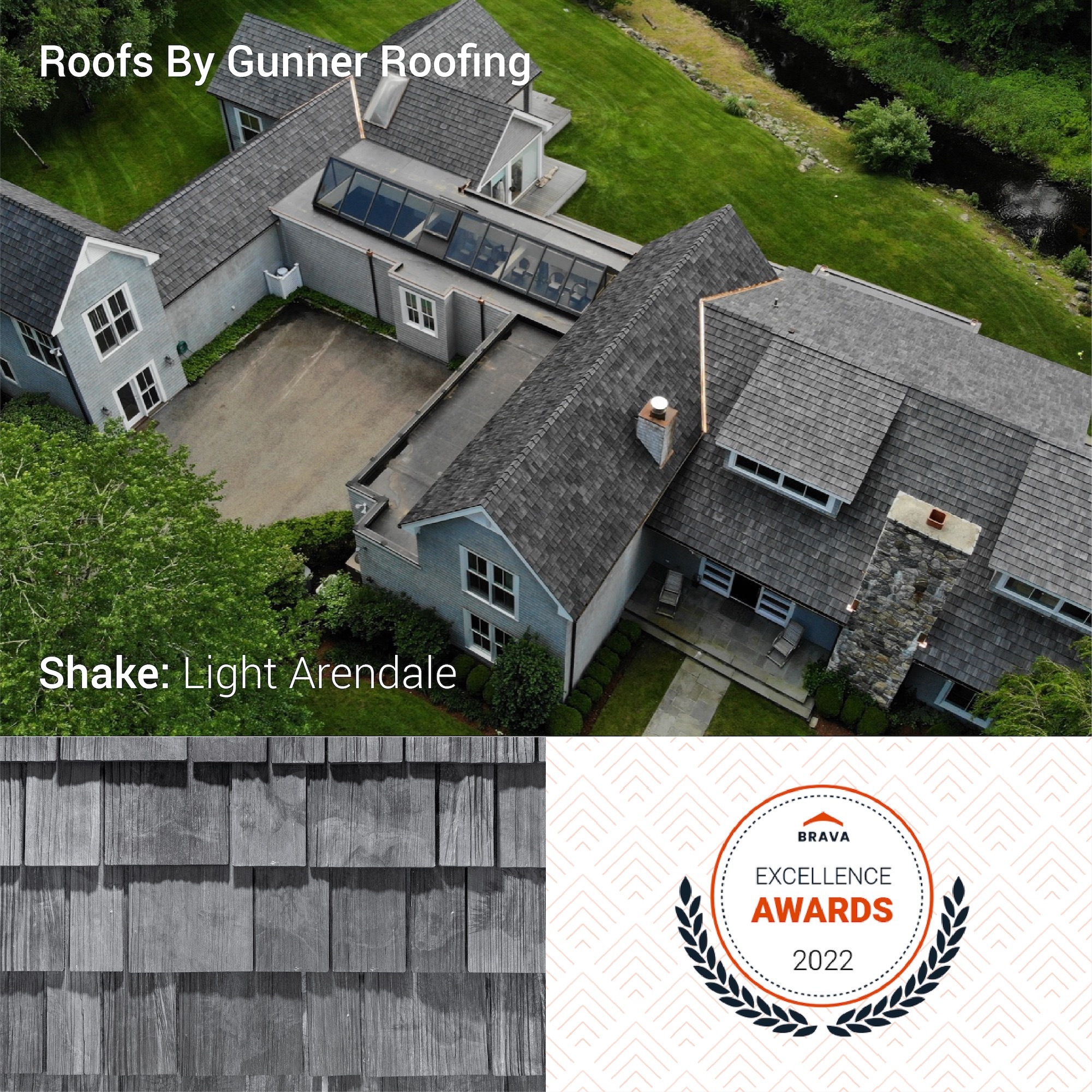 Gunner Roofing Slate: Light Arendale