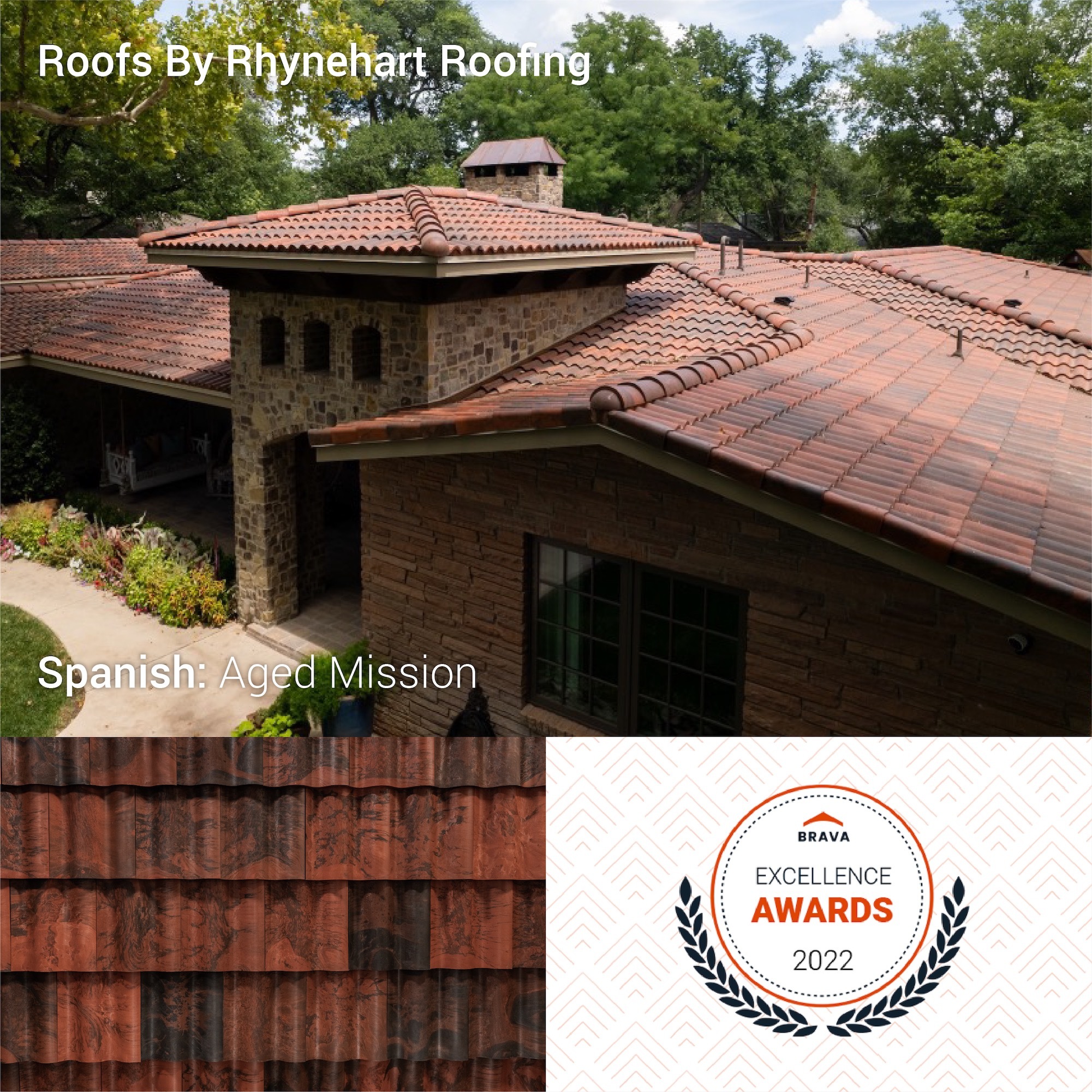Rhynehart Roofing Spanish: Aged Mission